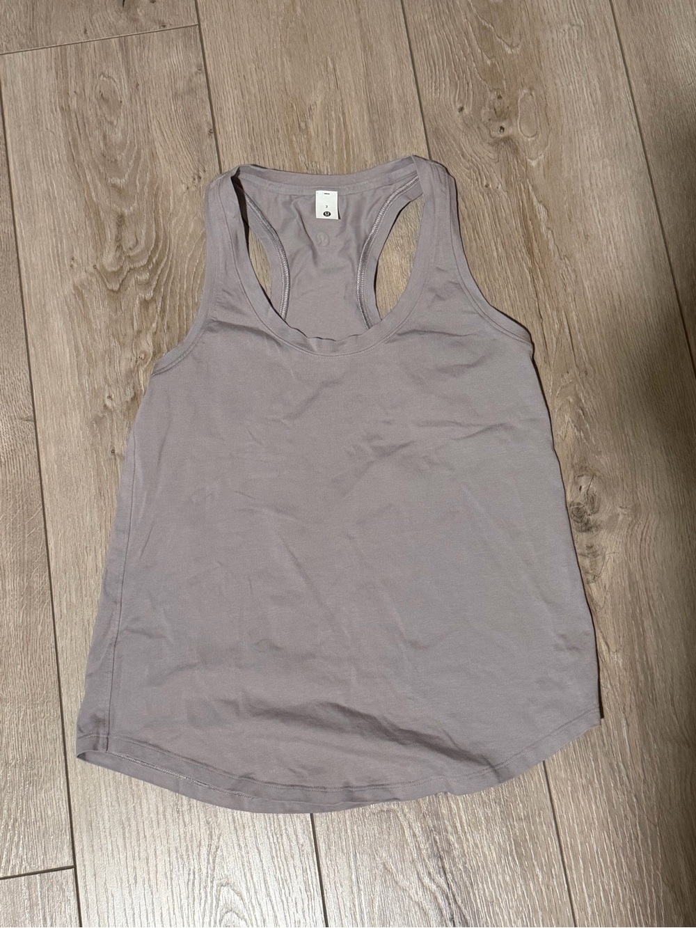 Lululemon Cool Racerback Tank Top in Gray